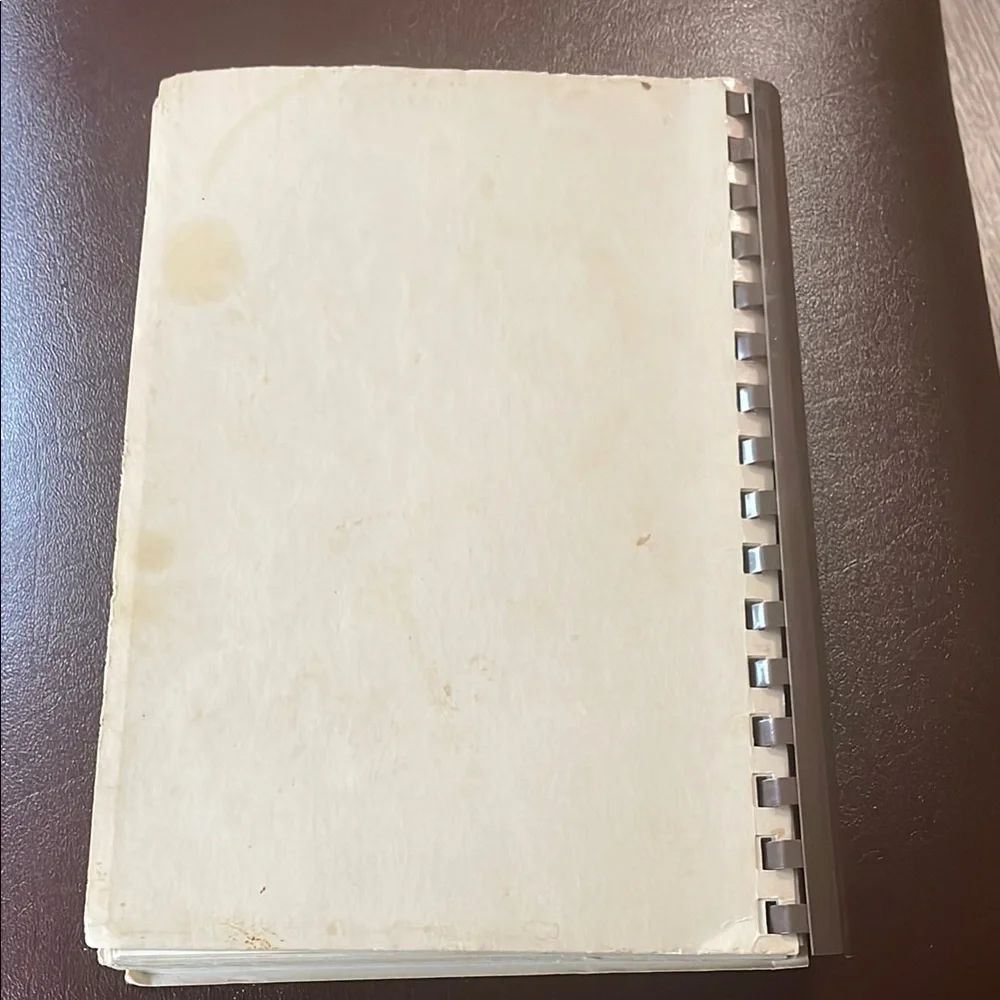 Favorite Recipes Spiral Cookbook